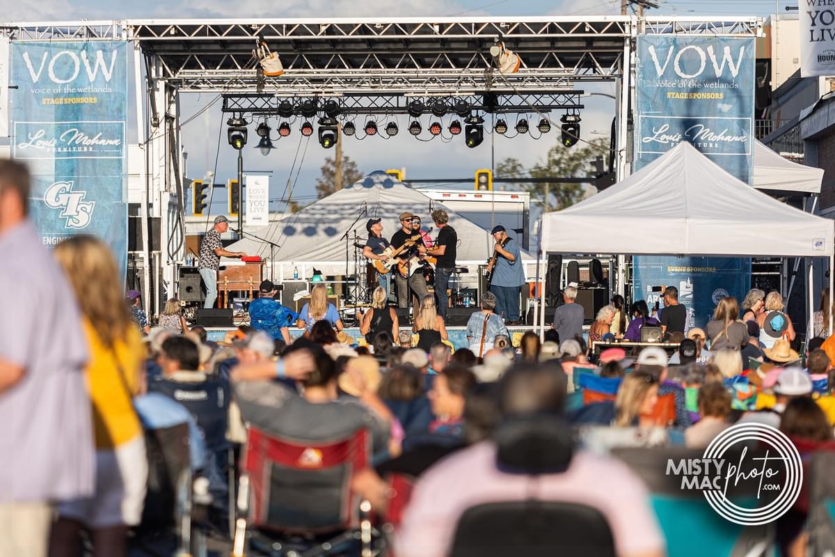 BAF stage and crowd